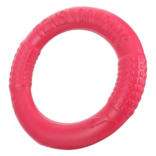 TOYANDONA Wurfspielzeug für Bissfestes Wasserdichtes Kauspielzeug Interaktive Hundescheibe für Sommeraktivitäten Sicher und Langlebig Für Kleine und Große von TOYANDONA