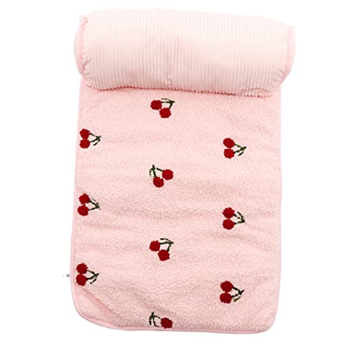 TOYANDONA Yunduofeng Pet Matte Unterlage Plüsch Haustier Für Katzen Isoliert Katzenbett Kissen Drinnen Nest Klein Welpe Schlafbett Für Katzen Hundebett Für Den Haushalt Tuch TOYANDONA Yunduofeng Pet Matte Unterlage Plüsch Haustier Für Katzen Isoliert Katzenbett Kissen Drinnen Nest Klein Welpe Schlafbett Für Katzen Hundebett Für Den Haushalt Tuch von TOYANDONA