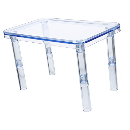 TOYANDONA Zweischichtiger Hamster Spielzeugkäfig mit Zartem Bett und Spielplatz für Chinchillas Multifunktionale für Verstecken und Schlafen für Kleintiere von TOYANDONA