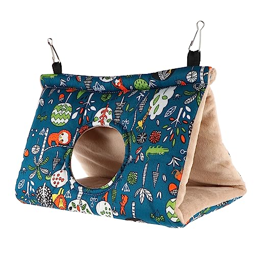 TOYANDONA dreieckiges Papageiennest Papageienkäfig Taube Vogelkäfige Plüsch dreieckiger birdm zeichendreieck Toys Papagei warmes Nest Vogel warmes Nest Baumwolle Blue TOYANDONA dreieckiges Papageiennest Papageienkäfig Taube Vogelkäfige Plüsch dreieckiger birdm zeichendreieck Toys Papagei warmes Nest Vogel warmes Nest Baumwolle Blue von TOYANDONA