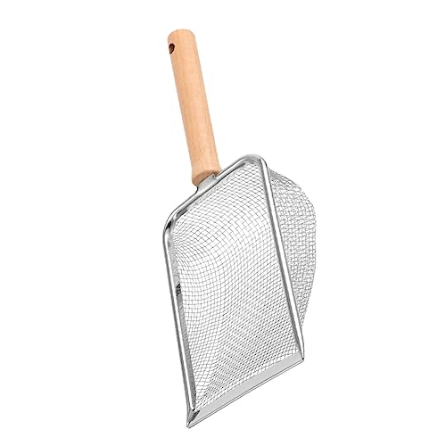 TOYANDONA feine Wurfschaufel Katzenstreuschaufel Katzenstreu Scoop Müllschaufel sauber streuschaufel Halter Katzenliter -Schaufel Metallstreu Scoop Wurfsieb Rostfreier Stahl TOYANDONA feine Wurfschaufel Katzenstreuschaufel Katzenstreu Scoop Müllschaufel sauber streuschaufel Halter Katzenliter -Schaufel Metallstreu Scoop Wurfsieb Rostfreier Stahl von TOYANDONA