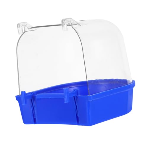 TOYANDONA Parrot Bath Box Für Käfige Transparente Vogelbadewanne Für Kleine Vögel Wie Sittiche Und Lovebirds Einfach Zu Reinigen Mit Spritzschutz Für Saubere Umgebung TOYANDONA Parrot Bath Box Für Käfige Transparente Vogelbadewanne Für Kleine Vögel Wie Sittiche Und Lovebirds Einfach Zu Reinigen Mit Spritzschutz Für Saubere Umgebung von TOYANDONA