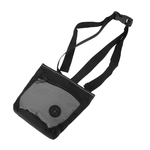 TOYANDONA wasserdichte Hundetrainings Tasche mit Verstellbarem Taillengurt Magnetischem Verschluss Wetterfestem Material für Belohnungen Beim Spaziergang und Outdoor Pet Training von TOYANDONA