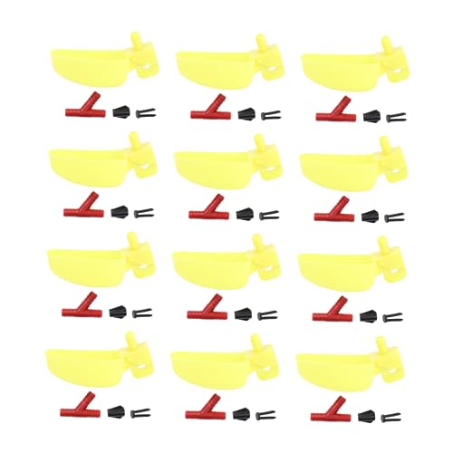 TOYZFRIENDY 12 Stück Automatische Trinkschalen für Vögel Große Gelbe Wasserschalen Linksseitig Kunststoff Geeignet für Tauben Wachteln Papageien Vogelkäfig Zubehör Einfache Zufällige Farbe TOYZFRIENDY 12 Stück Automatische Trinkschalen für Vögel Große Gelbe Wasserschalen Linksseitig Kunststoff Geeignet für Tauben Wachteln Papageien Vogelkäfig Zubehör Einfache Zufällige Farbe von TOYZFRIENDY