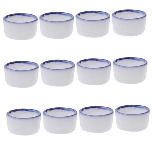 TOYZFRIENDY 12 Stück Teiliges Keramik Wasserschälchen für Spinnen und Skorpione Kleine Reptilien Futterschale Platzsparende Weiße Trinkschale für Terrarien Vielseitig Einsetzbar und Einfach TOYZFRIENDY 12 Stück Teiliges Keramik Wasserschälchen für Spinnen und Skorpione Kleine Reptilien Futterschale Platzsparende Weiße Trinkschale für Terrarien Vielseitig Einsetzbar und Einfach von TOYZFRIENDY