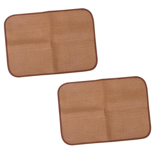 TOYZFRIENDY 2 STÜCK Sommermatte für Hunde aus Rattan und Naturmaterial Langlebige Kühlmatte für Hundehütte Atmungsaktive Haustierliegefläche Praktische Kühlunterlage für Sommer und Warme Tage TOYZFRIENDY 2 STÜCK Sommermatte für Hunde aus Rattan und Naturmaterial Langlebige Kühlmatte für Hundehütte Atmungsaktive Haustierliegefläche Praktische Kühlunterlage für Sommer und Warme Tage von TOYZFRIENDY