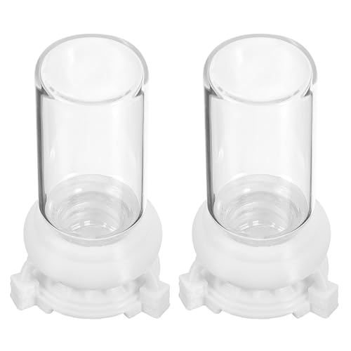 TOYZFRIENDY 2 Stück Ameisen Wasserspender Transparent Ant Watering Station Ant Tränke für Ameisenbau Insektentränke Stabil und Sicher Haustier Zubehör von TOYZFRIENDY