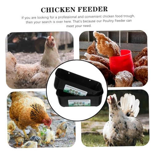 TOYZFRIENDY 2 Stück Automatischer Hühner Futtertrog Großvolumig Robust für Geflügel Fütterung Langlebiger Wasserspender und Futterschale Einfache Installation für Hühner Enten Gänse und TOYZFRIENDY 2 Stück Automatischer Hühner Futtertrog Großvolumig Robust für Geflügel Fütterung Langlebiger Wasserspender und Futterschale Einfache Installation für Hühner Enten Gänse und von TOYZFRIENDY