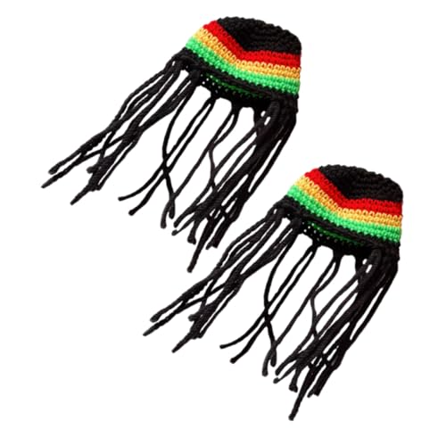 TOYZFRIENDY 2 Stück Kleine Haustier Strickmütze mit Geflochtenem Design Atmungsaktive Langlebige Polyester Haube als Kostüm Accessoire für Katzen Hunde Hamster und Kuscheltiere Einfach TOYZFRIENDY 2 Stück Kleine Haustier Strickmütze mit Geflochtenem Design Atmungsaktive Langlebige Polyester Haube als Kostüm Accessoire für Katzen Hunde Hamster und Kuscheltiere Einfach von TOYZFRIENDY