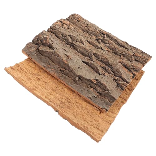 TOYZFRIENDY 2 Stück Kork Baumrinde Terrarium Hintergrund Zuschneidbar Aquarium Dekoration für Reptilien Wie Schildkröte Chamäleon und Bartagame Natürlicher Rückwand Ersatz TOYZFRIENDY 2 Stück Kork Baumrinde Terrarium Hintergrund Zuschneidbar Aquarium Dekoration für Reptilien Wie Schildkröte Chamäleon und Bartagame Natürlicher Rückwand Ersatz von TOYZFRIENDY