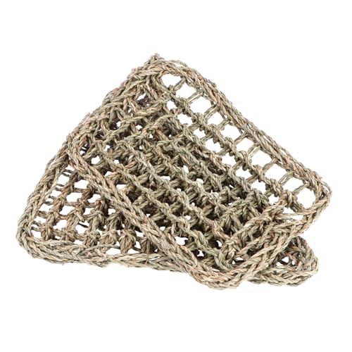 TOYZFRIENDY 2 Stück Natürliches Reptilien Atmungsaktive Langlebige Schlafmatten aus Seegras für Echsen Geckos Bartagamen Sicheres Nest für Terrarien und Kleintiere TOYZFRIENDY 2 Stück Natürliches Reptilien Atmungsaktive Langlebige Schlafmatten aus Seegras für Echsen Geckos Bartagamen Sicheres Nest für Terrarien und Kleintiere von TOYZFRIENDY