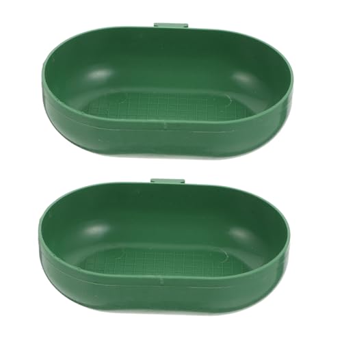 TOYZFRIENDY 2 Stück Praktische Vogelbadewanne aus Kunststoff mit Haken für Käfige Umweltfreundlich und Sicher Kleine Badebecken für Wellensittiche und Kleine Vögel Leicht und Platzsparend in TOYZFRIENDY 2 Stück Praktische Vogelbadewanne aus Kunststoff mit Haken für Käfige Umweltfreundlich und Sicher Kleine Badebecken für Wellensittiche und Kleine Vögel Leicht und Platzsparend in von TOYZFRIENDY