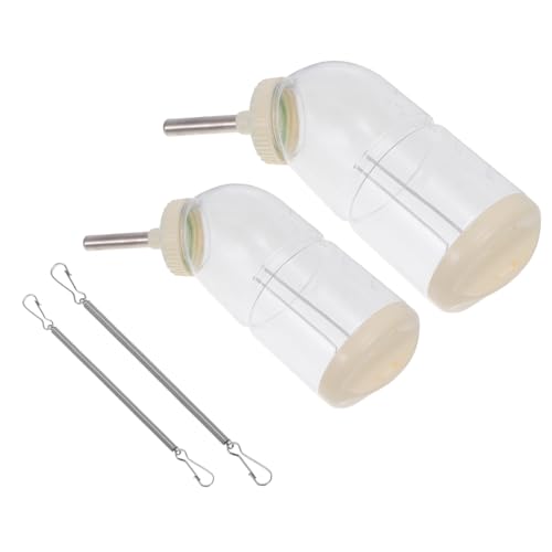 TOYZFRIENDY 2 Stück Teiliges Auslaufsicheres Trinkflaschen Kleintiere Kaninchen und Chinchillas Kompakter Platzsparender Haustier wasserspender mit Einfacher Installation und Langlebigem TOYZFRIENDY 2 Stück Teiliges Auslaufsicheres Trinkflaschen Kleintiere Kaninchen und Chinchillas Kompakter Platzsparender Haustier wasserspender mit Einfacher Installation und Langlebigem von TOYZFRIENDY