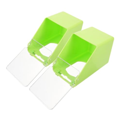 TOYZFRIENDY 2 Stück Teiliges Papageien futterspender Robustem Anti spritzendem Material mit Praktischem Aufhänger Verschließbarem Futterbehälter für Kleine Vögel im Käfig Einfach zu Montieren TOYZFRIENDY 2 Stück Teiliges Papageien futterspender Robustem Anti spritzendem Material mit Praktischem Aufhänger Verschließbarem Futterbehälter für Kleine Vögel im Käfig Einfach zu Montieren von TOYZFRIENDY