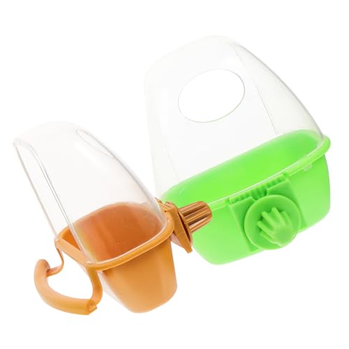 TOYZFRIENDY 2 Stück Teiliges Vogelkäfig Futter und Wassernapf Stabiler Futterhalter zum Aufhängen Geeignet für Wellensittiche Papageien und Kanarienvögel Praktische Vogelkäfig Zubehörlösung von TOYZFRIENDY