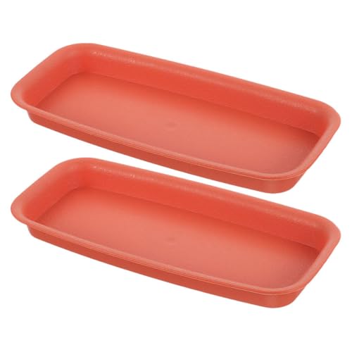 TOYZFRIENDY 2 Stück Wasserschale Pflanzschalen aus Kunststoff für Töpfe rechteckige Pflanzenuntertasse Abtropfschale für Blumentöpfe Untersetzer für Pflanzen rechteckiger Untersetzer Plastik TOYZFRIENDY 2 Stück Wasserschale Pflanzschalen aus Kunststoff für Töpfe rechteckige Pflanzenuntertasse Abtropfschale für Blumentöpfe Untersetzer für Pflanzen rechteckiger Untersetzer Plastik von TOYZFRIENDY