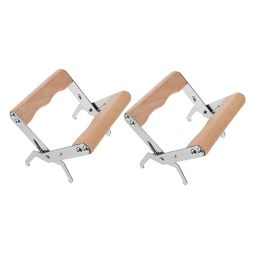 TOYZFRIENDY 2 Stücke Beehive Frame Holder Ergonomischer Griff für Einfache Handhabung Wetterfestes Design für Effizientes Arbeiten im für Imkerbedarf TOYZFRIENDY 2 Stücke Beehive Frame Holder Ergonomischer Griff für Einfache Handhabung Wetterfestes Design für Effizientes Arbeiten im für Imkerbedarf von TOYZFRIENDY