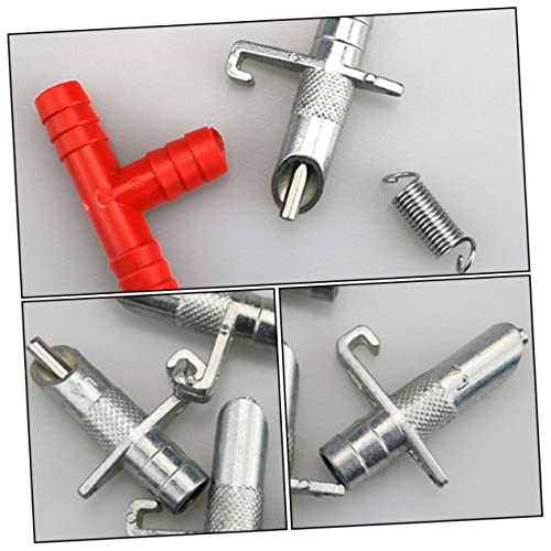 TOYZFRIENDY 20 Stück Teiliges Kaninchen Trinksystem mit Federmechanismus Galvanisierter Wasserspender für Kleintierkäfige Auslaufsicher Installieren Langlebig und Geruchsneutral Geeignet für TOYZFRIENDY 20 Stück Teiliges Kaninchen Trinksystem mit Federmechanismus Galvanisierter Wasserspender für Kleintierkäfige Auslaufsicher Installieren Langlebig und Geruchsneutral Geeignet für von TOYZFRIENDY