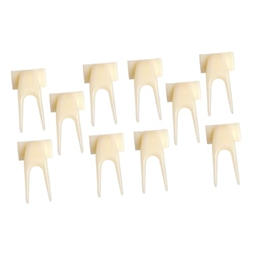 TOYZFRIENDY 20 Stück Teiliges Parrot Bird Fruit Fork Leichter Kompakter Fruchthalter und Feeder zubehör für Sauberes Hygienisches Füttern von Papageien Wellensittichen und Anderen Vögeln von TOYZFRIENDY