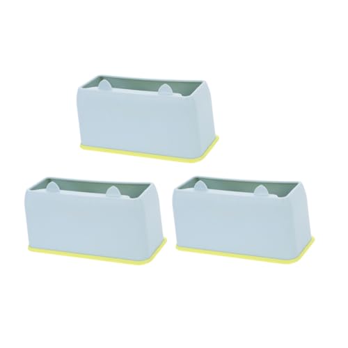 TOYZFRIENDY 3 Stück Katzenstreuschaufel Halterung aus Langlebigem Kunststoff mit Niedlichem Katzen-Design Passend für Verschiedene Katzentoiletten-schaufeln Praktischer Behälter für von TOYZFRIENDY