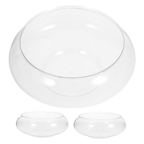 TOYZFRIENDY 3 Stück Robustes Mini Fischbecken für Kleine Wasserpflanzen für Büro und Wohnzimmer Kapazität TOYZFRIENDY 3 Stück Robustes Mini Fischbecken für Kleine Wasserpflanzen für Büro und Wohnzimmer Kapazität von TOYZFRIENDY