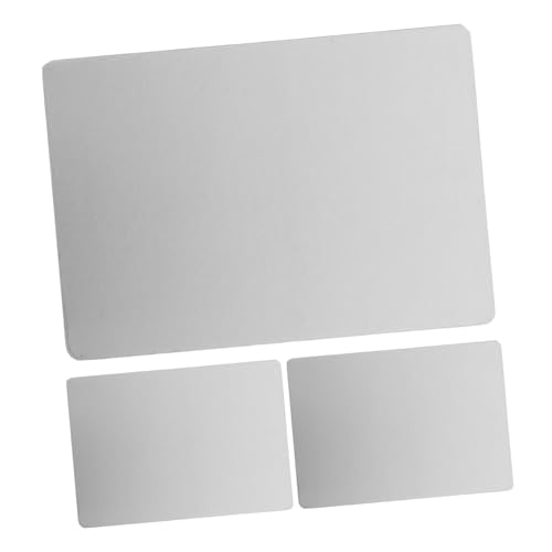 TOYZFRIENDY 3 Stück Teiliges Kühlpad aus Edelstahl für Kaninchen und Hamster Langlebige Kühlplatte zur Effektiven Wärmeableitung Geeignet für Haustiere im Sommer zur Schnellen Abkühlung von TOYZFRIENDY