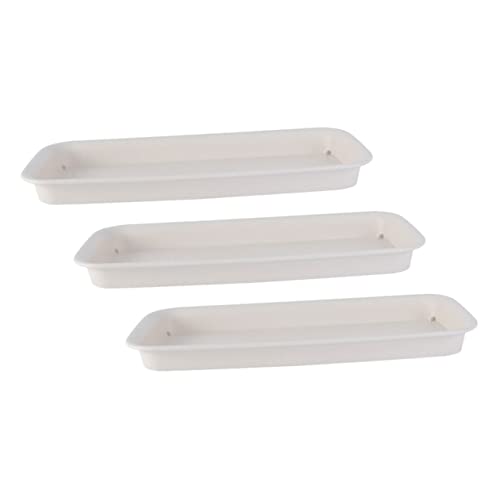 TOYZFRIENDY 3 Stück Teiliges wasserdichte Kunststoff Untersetzer für Blumentöpfe Balkon Pflanzenuntersetzer Design rutschfest Langlebig und Pflegeleicht Beige TOYZFRIENDY 3 Stück Teiliges wasserdichte Kunststoff Untersetzer für Blumentöpfe Balkon Pflanzenuntersetzer Design rutschfest Langlebig und Pflegeleicht Beige von TOYZFRIENDY