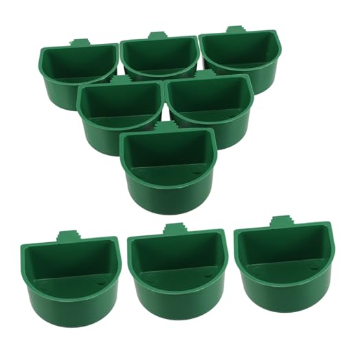 TOYZFRIENDY 30 Stück Teiliges Parrot Feeding Bowls mit Klammerhalterung Kleine Plastik Futter Wasserschalen für Papageien Sittiche Wellensittiche Platzsparend Abnehmbar für Vogelkäfige und von TOYZFRIENDY
