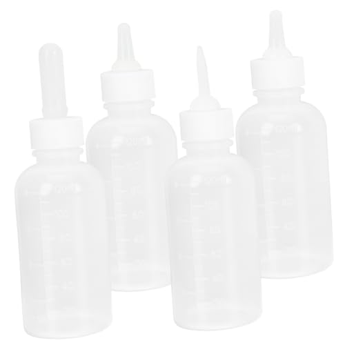 TOYZFRIENDY 4 Stück Haustier Milchflaschen Auslaufsicher Wiederverwendbar Leichter Kitten Milk Feeder für Neugeborene Welpen und Katzen Einfach zu Reinigen Langlebig Bpa Frei TOYZFRIENDY 4 Stück Haustier Milchflaschen Auslaufsicher Wiederverwendbar Leichter Kitten Milk Feeder für Neugeborene Welpen und Katzen Einfach zu Reinigen Langlebig Bpa Frei von TOYZFRIENDY