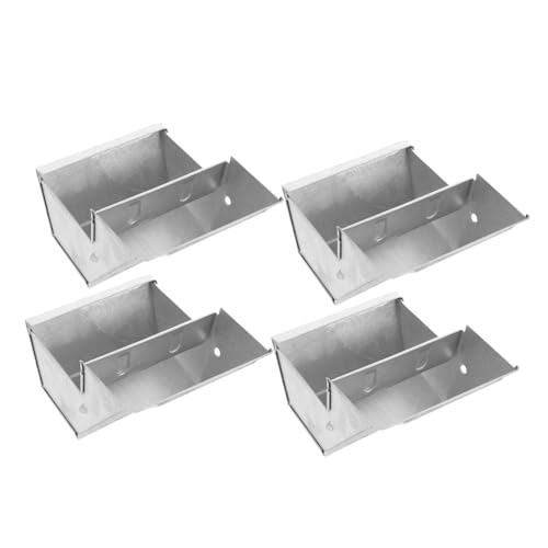 TOYZFRIENDY 4 Stück Teiliges Metall Futterschale für Kleintiere Robuste Futterbox mit Großer Kapazität für Kaninchen Meerschweinchen und Freilandhaltung Witterungsbeständig und Einfach zu TOYZFRIENDY 4 Stück Teiliges Metall Futterschale für Kleintiere Robuste Futterbox mit Großer Kapazität für Kaninchen Meerschweinchen und Freilandhaltung Witterungsbeständig und Einfach zu von TOYZFRIENDY