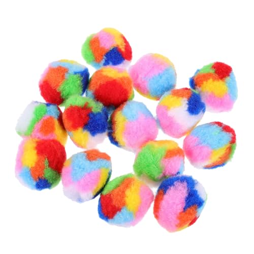 TOYZFRIENDY 40 Stück Teiliges Bunte Plüschbälle Weiche Langlebige Katzenspielzeuge zur Interaktion und Bewegung für Drinnen Stimuliert Neugier und Fördert Aktivität bei Katzen TOYZFRIENDY 40 Stück Teiliges Bunte Plüschbälle Weiche Langlebige Katzenspielzeuge zur Interaktion und Bewegung für Drinnen Stimuliert Neugier und Fördert Aktivität bei Katzen von TOYZFRIENDY