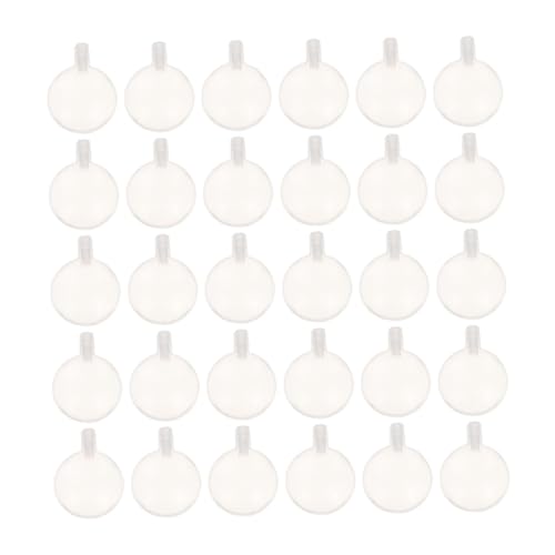 TOYZFRIENDY 40 Stück Transparente Quietschgeräusche Spielzeugersatzteile Langlebige Eva Quietscher für Hunde und Kinderspielzeug Geräuscherzeugende Ersatzsqueaker für Plüsch und von TOYZFRIENDY
