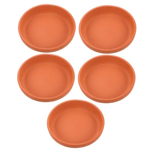 TOYZFRIENDY 5 Stück Teiliges Terracotta Pflanzteller Runde Blumentopfuntersetzer mit Abflussloch Wasserfänger für Pflanzen Geeignet für Balkon Garten und Innenräume TOYZFRIENDY 5 Stück Teiliges Terracotta Pflanzteller Runde Blumentopfuntersetzer mit Abflussloch Wasserfänger für Pflanzen Geeignet für Balkon Garten und Innenräume von TOYZFRIENDY