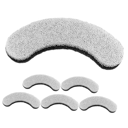 TOYZFRIENDY 6 Stück Aktivkohle Ersatzfilter für Katzen Trinkbrunnen Weicher Schwammfilter mit Starker Adsorption Kompatibel mit Haustier Wasserspender Geruchs Schadstoffentfernend für von TOYZFRIENDY