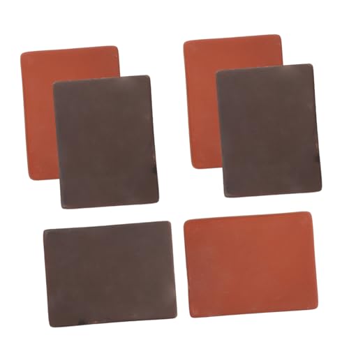 TOYZFRIENDY 6 Stück Handgefertigte Rote Tonziegel für Reptilienlebensräume Semi Aquatische Schildkröten Langlebige Keramische Sonnenplattform Feuchtigkeitsregulierende Terrarien Deko TOYZFRIENDY 6 Stück Handgefertigte Rote Tonziegel für Reptilienlebensräume Semi Aquatische Schildkröten Langlebige Keramische Sonnenplattform Feuchtigkeitsregulierende Terrarien Deko von TOYZFRIENDY