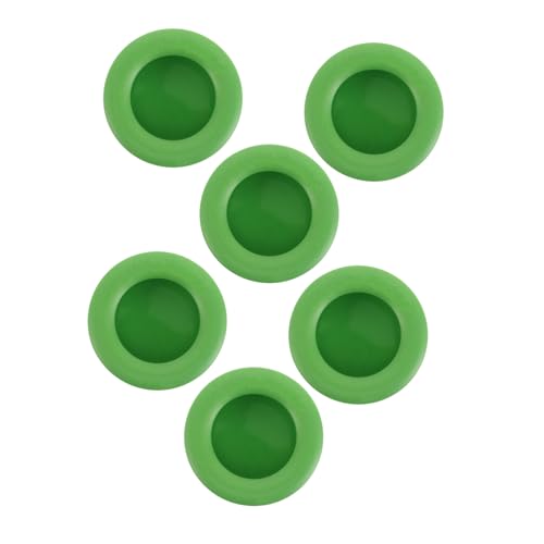 TOYZFRIENDY 6 Stück Teiliges Reptilien futternapf Auslaufsicherem Design und Abnehmbarem Boden ca Niedrig Anti streuschutz für Geckos Bartagamen Chamäleons und Kleine Echsen Grün von TOYZFRIENDY