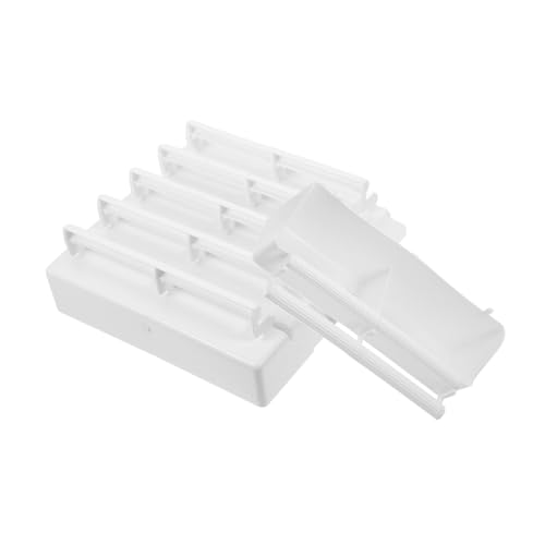 TOYZFRIENDY 6 Stück Teiliges Vogel Futter Wasserspender mit Rutschfestem Design Abnehmbar und Leicht zu Reinigen für Wellensittiche Tauben und Käfigvögel Stabil und Auslaufsicher für von TOYZFRIENDY
