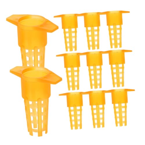 TOYZFRIENDY 60 Stück Teiliges Bienenkönigin Schutzkäfig mit Belüftungslöchern für Luftzirkulation Bienenzucht Werkzeug zur Gesunder Vielseitig Einsetzbar für Imker im Garten und Farmen von TOYZFRIENDY