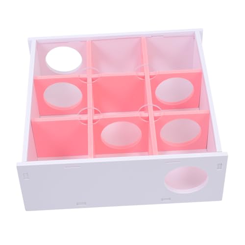 TOYZFRIENDY Acryl Hamster Labyrinth mit Glatten Kanten Kreatives Hamster Röhrenset für Zwerghamster Praktisches Haustier Bewegung und Unterhaltung Kleiner Nagetiere von TOYZFRIENDY