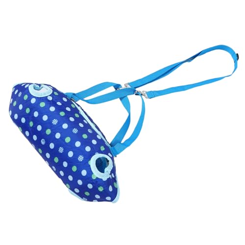 TOYZFRIENDY Atmungsaktive Kleine Haustier Tragetasche mit Verstellbarem Schultergurt Leichter Kompakter Tier reiseträger für Hunde und Katzen für Spaziergänge und Outdoor aktivitäten von TOYZFRIENDY