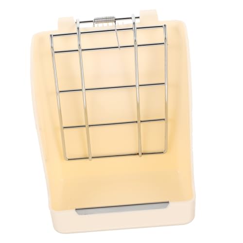 TOYZFRIENDY Bunny Feeder Meerschweinchen Futterspender Tragbarer Heurack mit Befestigung für Kaninchen Chinchilla Halterung zur Sauberen Futterversorgung von TOYZFRIENDY