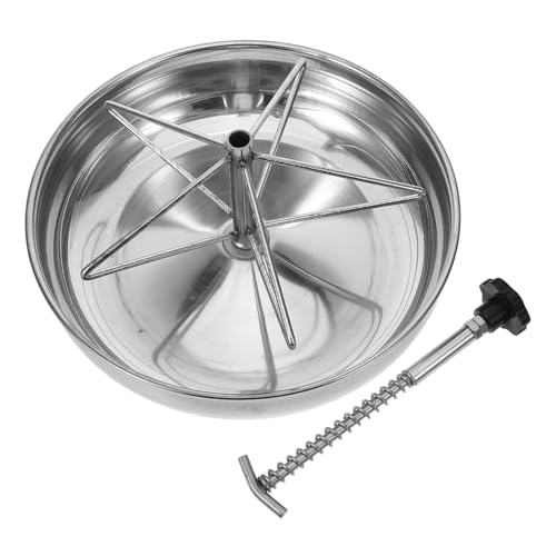 TOYZFRIENDY Edelstahl Futtertrog für Schweine und Ferkel Großer Stabiler Futternapf mit Fester Befestigung Langlebiger und Leicht zu Reinigender Futterschale für Bauernhof und Tierhaltung TOYZFRIENDY Edelstahl Futtertrog für Schweine und Ferkel Großer Stabiler Futternapf mit Fester Befestigung Langlebiger und Leicht zu Reinigender Futterschale für Bauernhof und Tierhaltung von TOYZFRIENDY