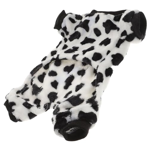 TOYZFRIENDY Elastischer Niedlicher Hundeschlafanzug für Kleine bis Mittelgroße Hunde Bequemes Haustier Schlafkleidungsstück Leichtes Material Warmes Homewear Passend für Genesung und Alltag von TOYZFRIENDY
