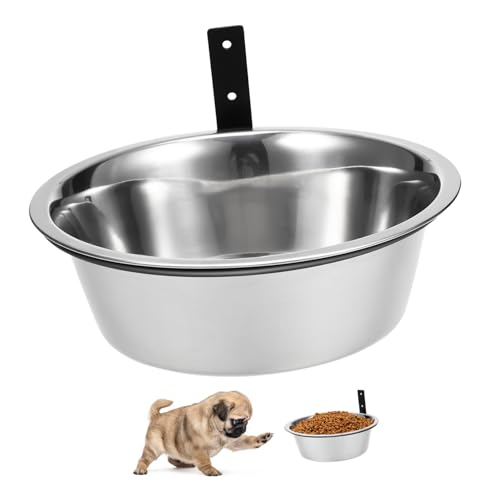 TOYZFRIENDY Erhöhter Wandmontierter Hundenapf aus Rutschfestes Design Leicht zu Reinigen für Große Hunde und Draußen Komfortable Futter und Wasserschale für Haustiere von TOYZFRIENDY