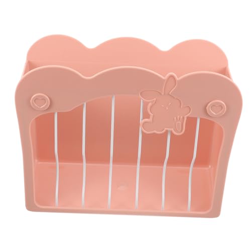 TOYZFRIENDY Großer Kaninchen Heufutterspender mit Aufbewahrungshalter Witterungsbeständig und Kippsicher Geeignet für Zwergkaninchen Meerschweinchen und Andere Kleintiere Minimiert von TOYZFRIENDY