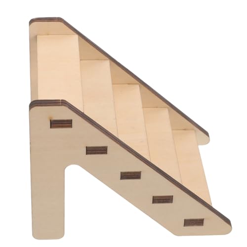 TOYZFRIENDY Hamster Kletterleiter Holzspielzeug Mittelgroß Robust und Bissfest Sicher für Zwerghamster Meerschweinchen Käfig Zubehör Spieltunnel für Kleintiere TOYZFRIENDY Hamster Kletterleiter Holzspielzeug Mittelgroß Robust und Bissfest Sicher für Zwerghamster Meerschweinchen Käfig Zubehör Spieltunnel für Kleintiere von TOYZFRIENDY