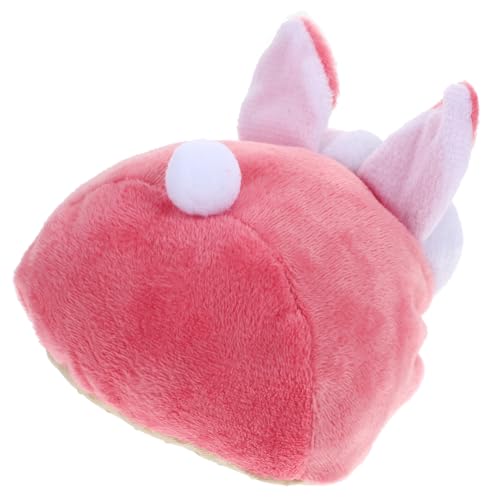 TOYZFRIENDY Hamster Kuschelnest aus Baumwolle Warmes Winter Schlafbett für Igel und Kleine Haustiere Flauschiges Plüschbett für Nagetiere Pflegeleichtes Gemütliches Haustiernest Kaninchen Stil von TOYZFRIENDY