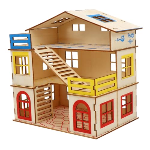 TOYZFRIENDY Hamster Schloss Mehrstöckiges Kleintierhaus mit Leiter Spielplattform und Versteck Klettervilla für Zwerghamster Ratten und Kleine Haustiere Robustes und Schlafplatz TOYZFRIENDY Hamster Schloss Mehrstöckiges Kleintierhaus mit Leiter Spielplattform und Versteck Klettervilla für Zwerghamster Ratten und Kleine Haustiere Robustes und Schlafplatz von TOYZFRIENDY