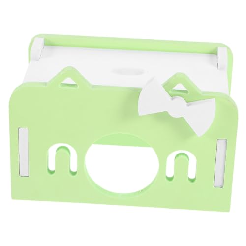 TOYZFRIENDY Hamster Versteck Haus aus Stabilem PVC Großes Grünes Kleintier Versteck für Zwerghamster Mäuse und Kleine Nager Robustes Spiel Schlafhäuschen für Meerschweinchen Käfig Zubehör TOYZFRIENDY Hamster Versteck Haus aus Stabilem PVC Großes Grünes Kleintier Versteck für Zwerghamster Mäuse und Kleine Nager Robustes Spiel Schlafhäuschen für Meerschweinchen Käfig Zubehör von TOYZFRIENDY