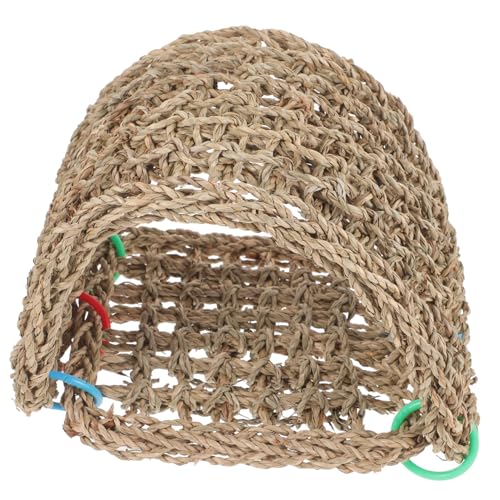 TOYZFRIENDY Handgefertigtes Großes Handgeflochtenes Vogelhaus aus Stroh Wetterfester Nistkasten für Papageien und Tauben Dekoratives Vogel Nest für Garten Balkon und Zufällige Zufällige Farbe TOYZFRIENDY Handgefertigtes Großes Handgeflochtenes Vogelhaus aus Stroh Wetterfester Nistkasten für Papageien und Tauben Dekoratives Vogel Nest für Garten Balkon und Zufällige Zufällige Farbe von TOYZFRIENDY